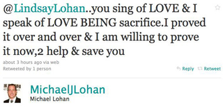 Illustration for article titled Michael & Lindsay Lohan's Dramz On Twitter; Amanda Palmer's News